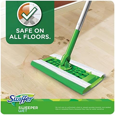 Swiffer Sweeper Wet Mop Pads Clean Better Deeper Every Time