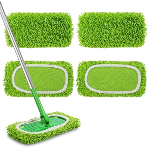 Reusable Microfiber Mop Pads for Swiffer Sweeper