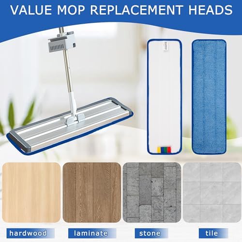 Replacement Microfiber Mop Pad for Commercial Use