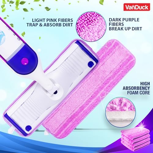 Reusable Mop Pads for Swiffer PowerMop 4-Pack