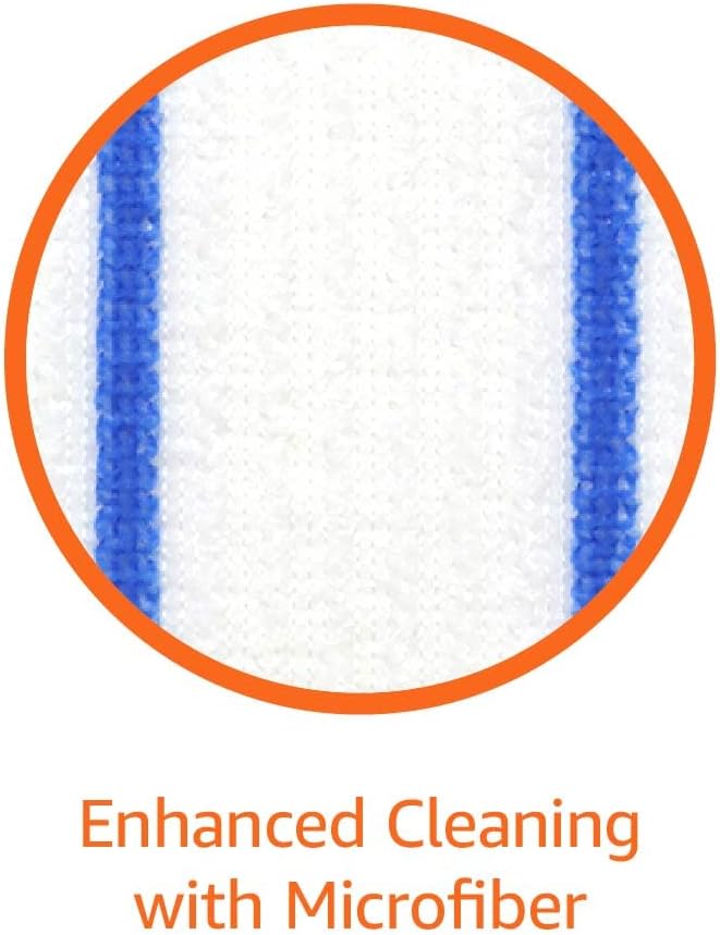Amazon Basics Heavy Duty Dry Mop Pads 11 x 59 Pack of 30