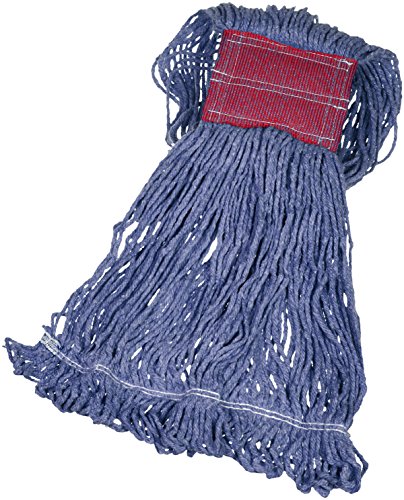 6-Pack of Blue Loop-End Synthetic Mop Heads