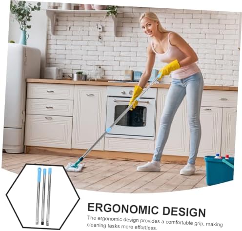Stainless Steel MopRod Adjustable High-Quality Bathroom Shower Cleaner