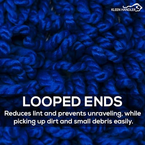 Kleen Handler 24-inch Microfiber Dust Mop Head Replacement Pack of 3