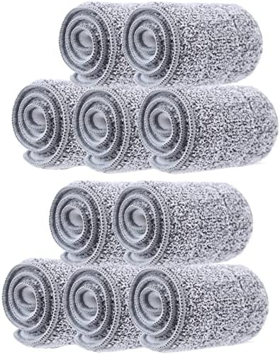 10-Pack 13-Inch Mop Heads for Microfiber Spray Mops