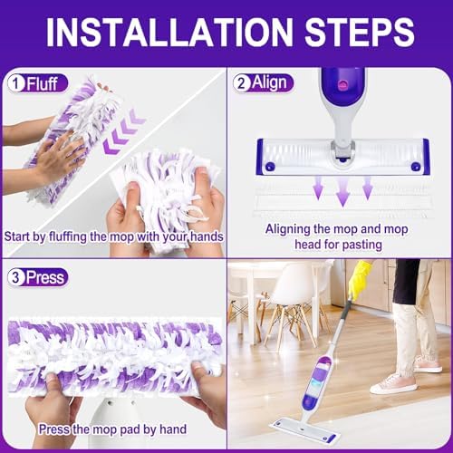 20 Pack Swiffer PowerMop Replacement Disposable Mopping Pads Multi-Surface