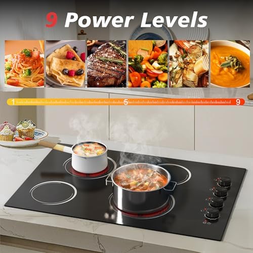 Nefaracy 30-Inch Electric Cooktop