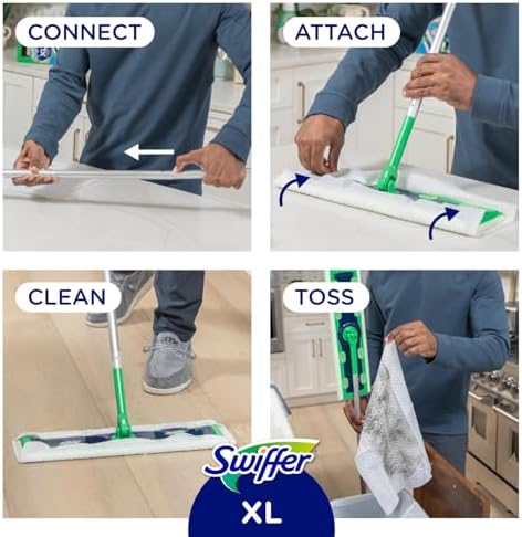 Swiffer XL Mop Broom Set All-Purpose Cleaner