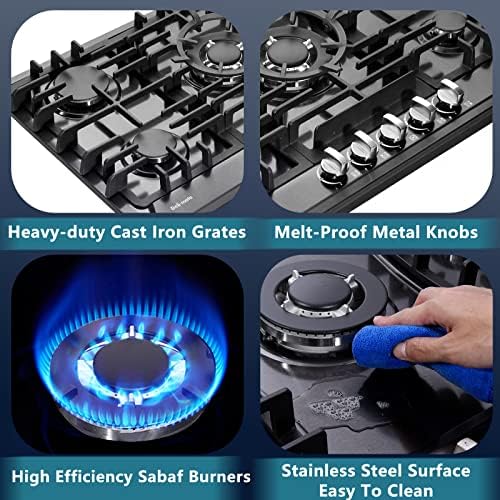 Deli-mate 30-Inch Gas Cooktop