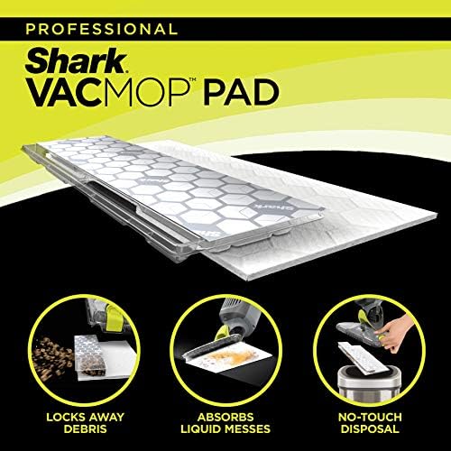 Shark VACMOP Disposable Hard Floor Mop Pad Refill Kit Pack of 3