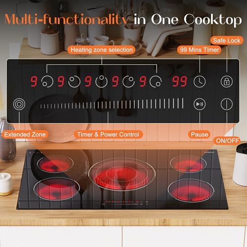 Kota 5-Burner Electric Cooktop