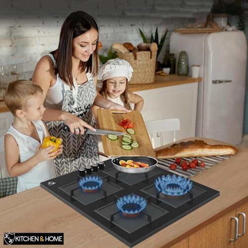 Propane-Friendly 4-Burner Cast Iron Top for Cooking Pro
