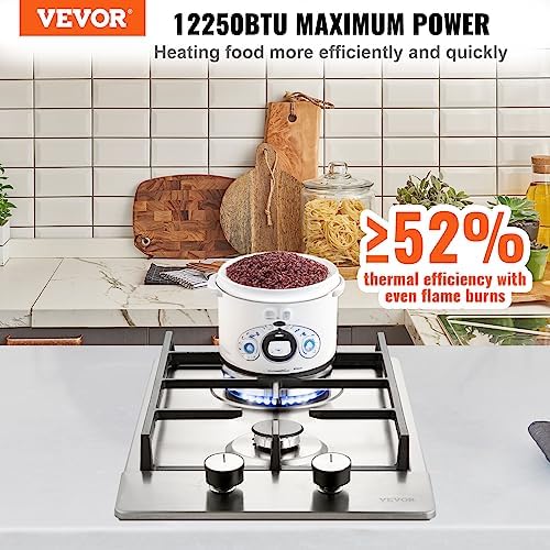 Efficient Dual Fuel Gas Cooktop