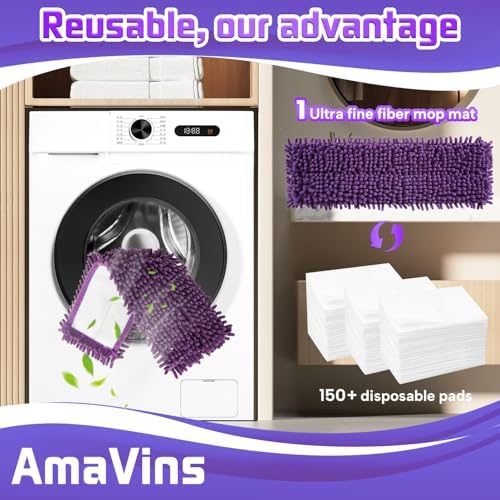 Secure_fmt 2-Piece Pet System Mop Pad