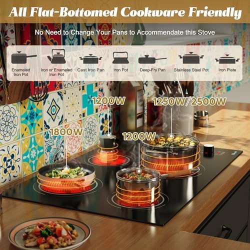 30-inch Electric Cooktop
