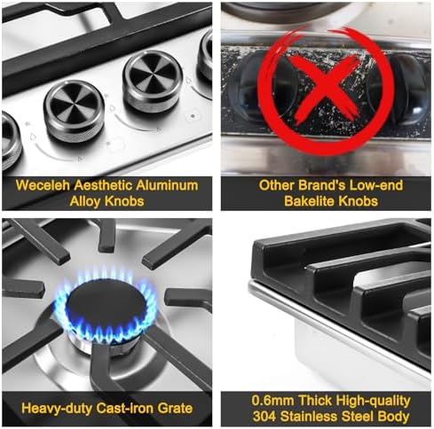 Premium 30-Inch Gas Cooktop