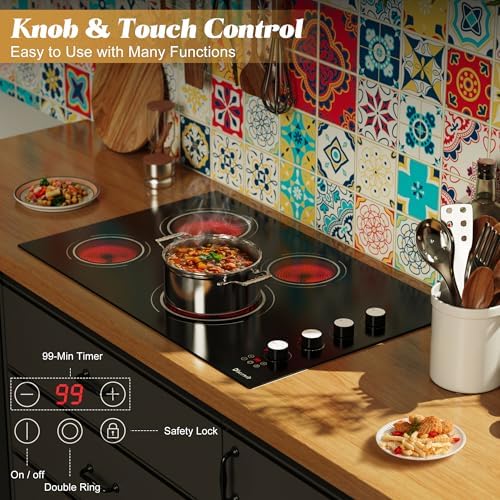 30-inch Electric Cooktop