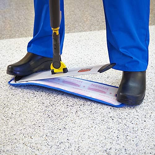 rubbermaid 18-inch blue mop head for heavy-duty cleaning