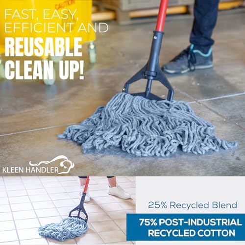 KLEEN HANDLER Heavy Duty Mop Head Replacement