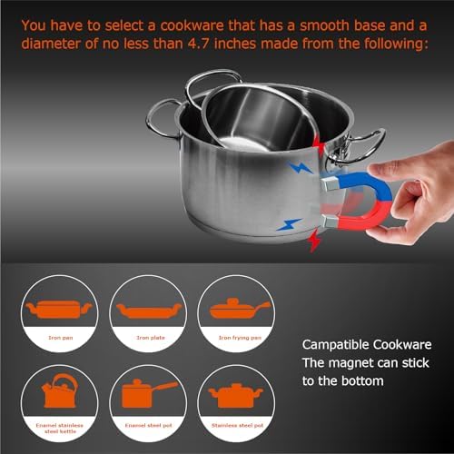 Bigoods 30 Series 4-Burner Induction Cooktop