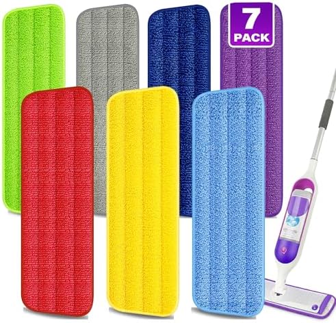 Reusable Microfiber Mop Pads for Swiffer PowerMop - 7Pack MEXERRIS
