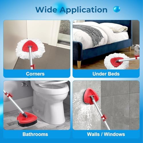 Ultimate Easy Replaceable Spin Mop Head for WAKAYOYO Microfiber Spin Mop