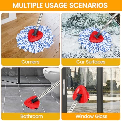 Microfiber Mop Heads for OCan cider RinseClean 2-Tank System