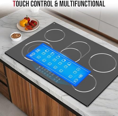 Traenvir 30 Electric Cooktop with 8400W Built-In