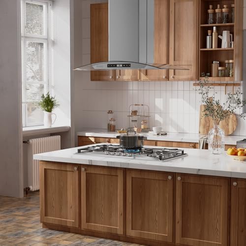 36-Inch LPGNG Convertible Gas Stove with Flame Protection