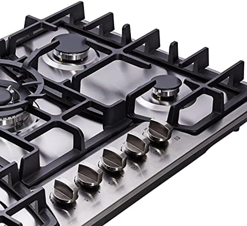 Experience Effortless Cooking with Hotfield 30 Inch Gas CooktopSTM52L_dual