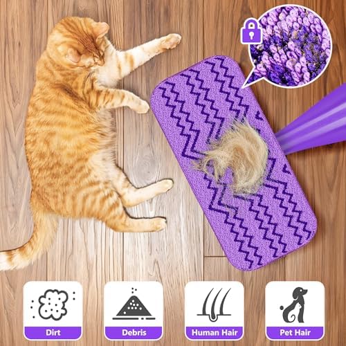 6-Piece Reusable Mop Pads for Swiffer Wet Jet