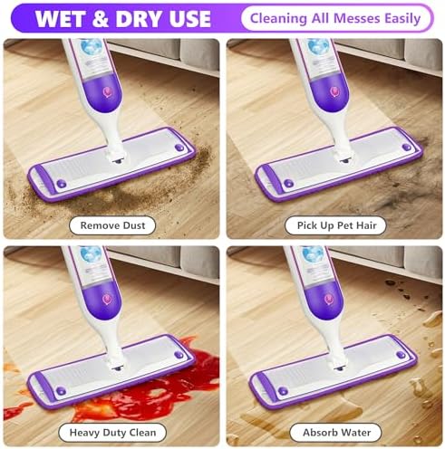 ILAVCOOL 18-Pack Reusable Mop Pads for Swiffer PowerMop