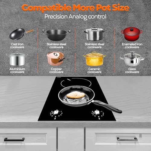 RambleWood 2-Burner Electric Cooktop for 29999