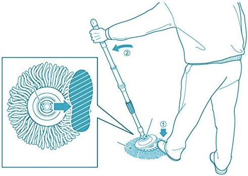 3-Piece DANGSHAN Microfiber Mop Heads Set
