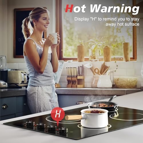Nefaracy 30-Inch Electric Cooktop