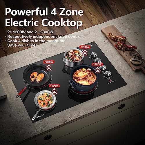 30 Inch Electric Cooktop With 4 Burners for Your Kitchen Needs