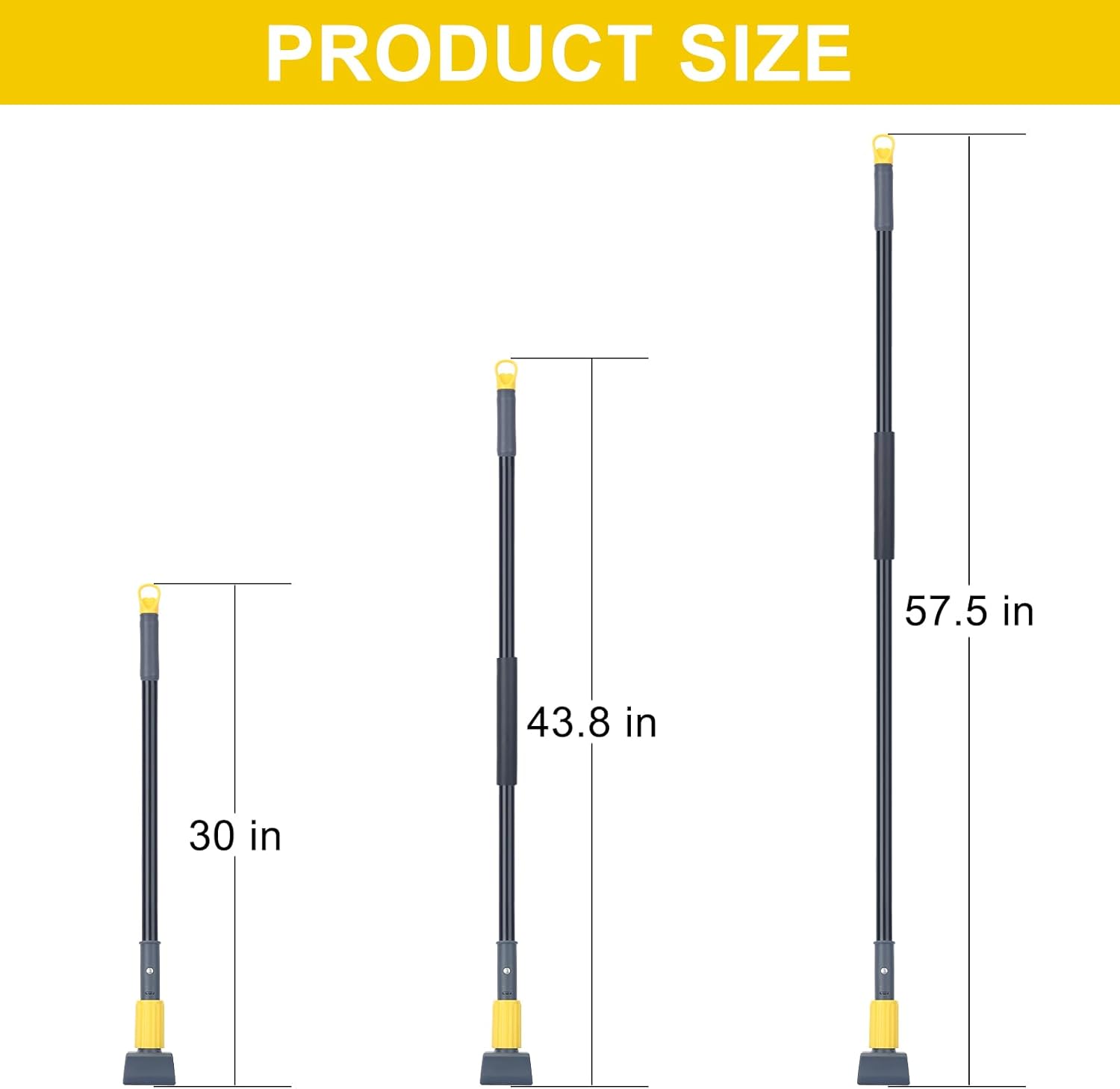 KeFanta Metal Mop Handle