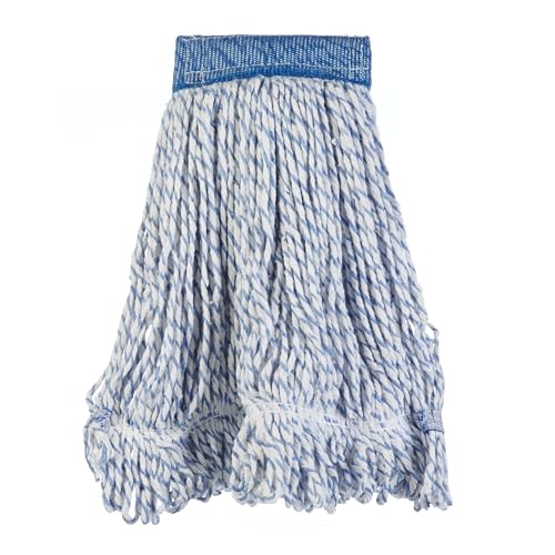 Amazon Basics 5-inch Loop-End Rayon Finish Commercial String Mop Head