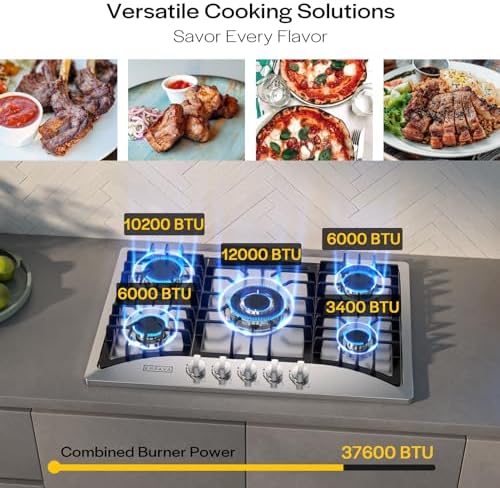 Empava 30-inch Smart Gas Cooktop