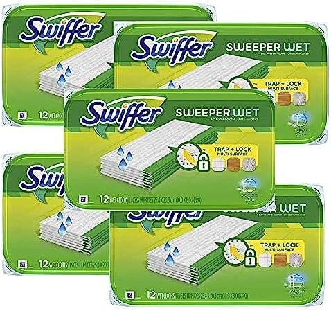 Swiffer Sweeper Wet Mopping Pad Refills - 5 Pack