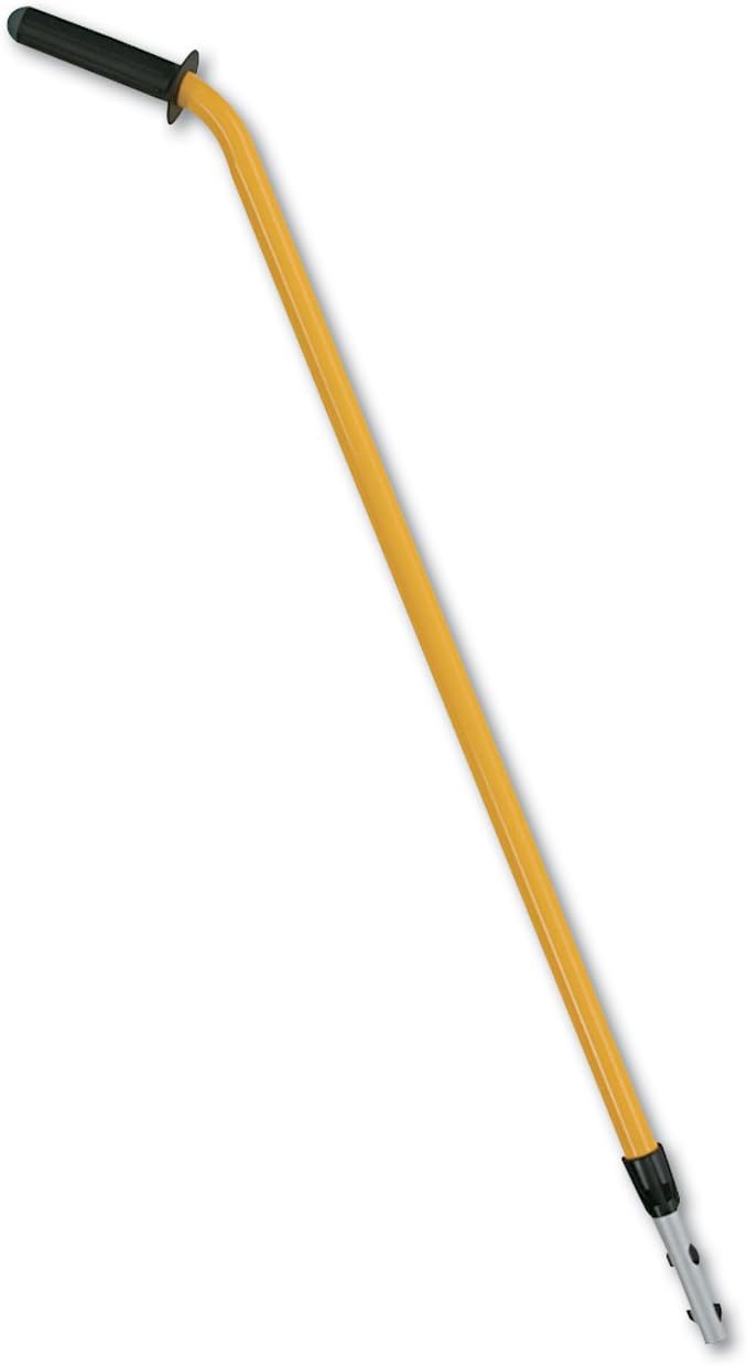 Sturdy ergonomically designed rubbermaid mopped handle for professional use