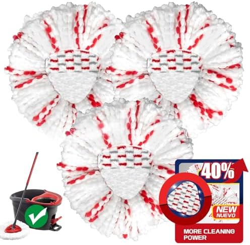 Compact High-Power 40 Mop Head Replacement