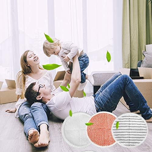MATFORCA Bissell SpinWave Mop Pad 12 Pack Compatible