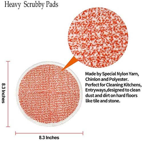 MATFORCA Bissell SpinWave Mop Pad 12 Pack Compatible