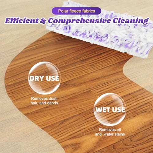 24 Pack Disposable Mop Pads for Power Mop