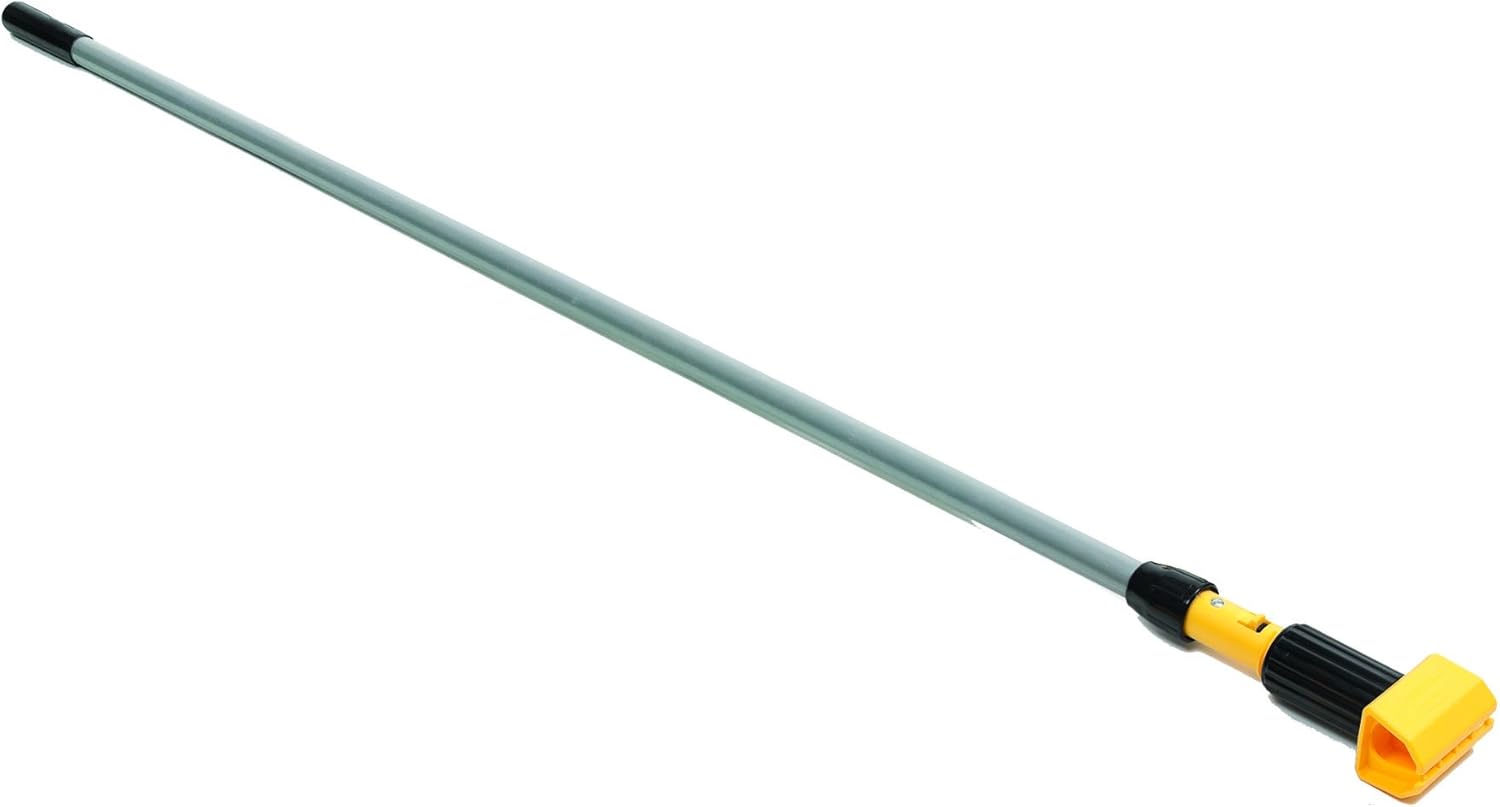 rubbermaid gripper clamp wet mop handle 60-inch aluminum heavy duty