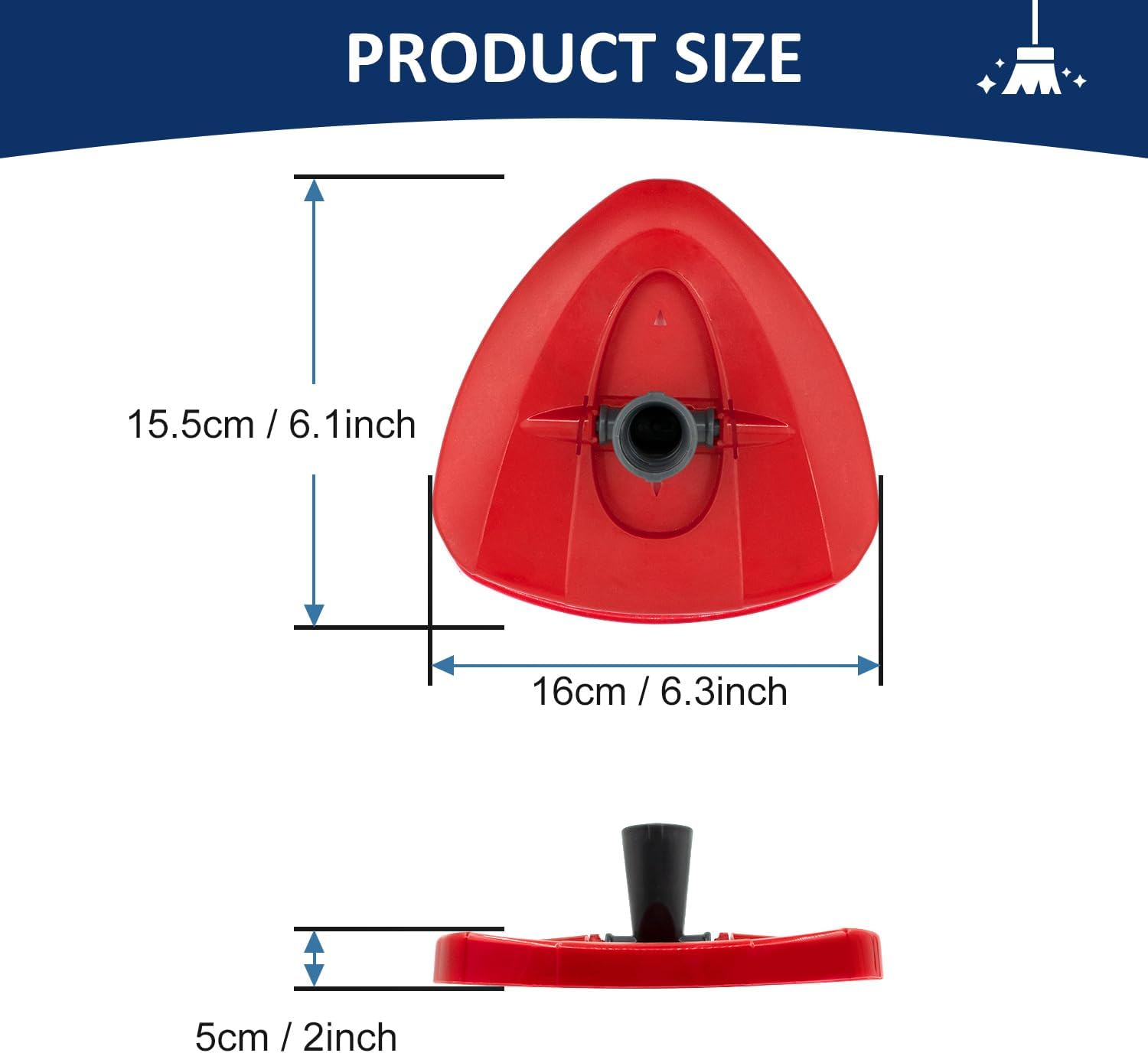 GFRED Spin Mop Replacement Base