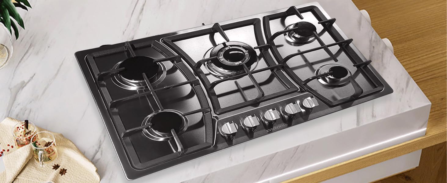Sturdy 30-Inch Gas Cooktop