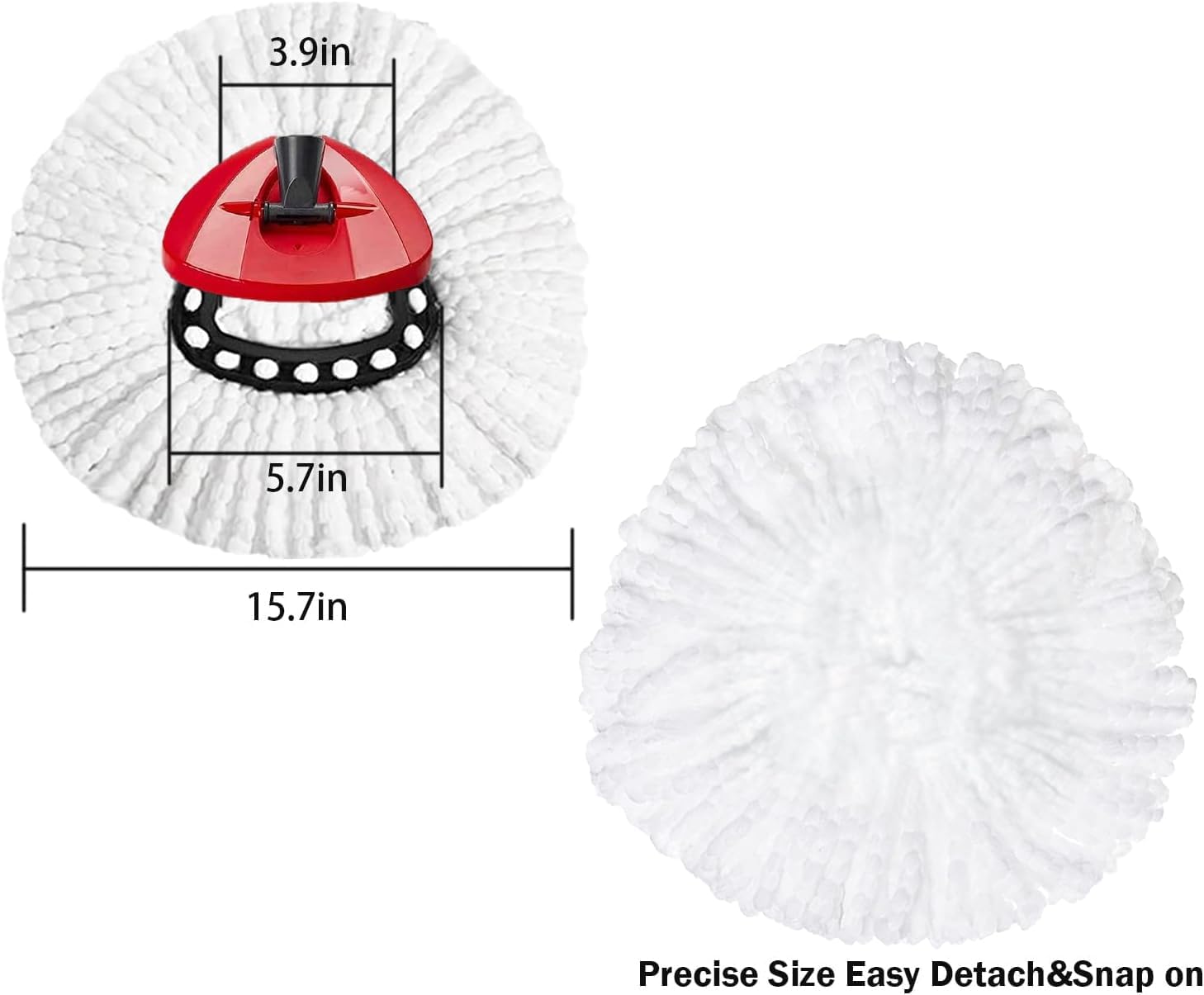 Premium Mop Heads for Oceda Triangle Swivel Mops