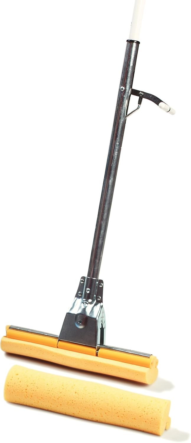 SPARTA Flo-Pac12-Inch Sponge Mop Roller Mop Yellow